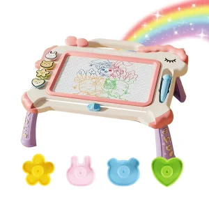 Magnetic drawing board, toys for girls over 1 year old.