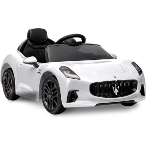 Kids Electric Ride Remote Control, Lockable Doors, Safety Belts.