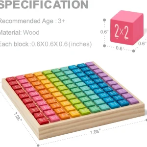 Robotime Robud Wooden Multiplication