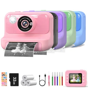 Kids Camera Thermal Printing Mini Digital Camera.