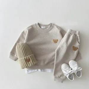 Toddler Outfits Baby Boy and Girls outfit 100 cotton warm.